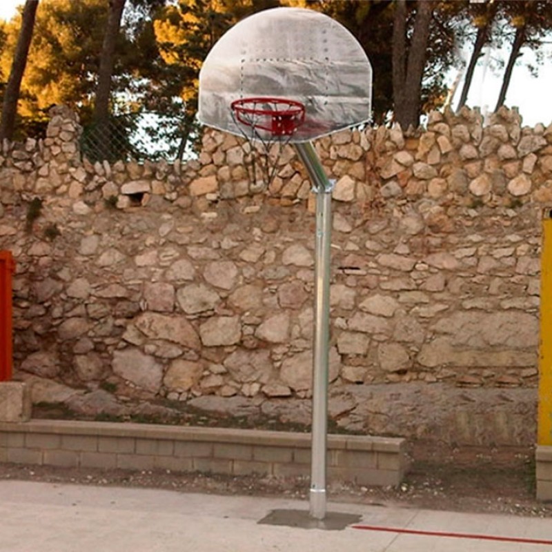 Cistella de bàsquet antivandàlica model Street